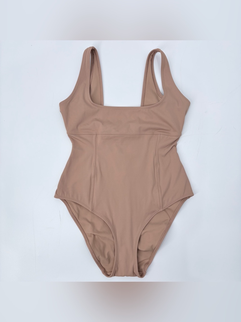 Skims Sienna Tan Sculpting Swim Tank One Piece